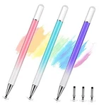 Stylus Pens For Touch Screens, 3 Pack Disc Universal Pink/blue/purple New. Price: $19.24.