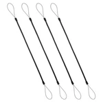 Mabor 4PCS Pen Leash, Stylus Tether, Plastic Elastic 11.42 Inches, Black New. Price: $12.09.