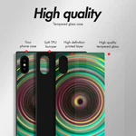 Beautiful Swirl Tempered Glass Colorful Phone Case ( Buy 1 Get Free) New. Price: $9.99.