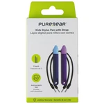 Puregear Kids Stylus With Strap And Anti-scratch Tips Blue/purple (2 Pack) Open. Price: $9.89.