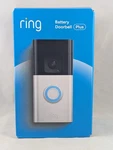 Ring Battery Doorbell Plus Brand New Sealed Satin. Price: $69.99.