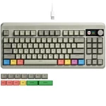 Ohy Xvx Wired 75% Retro Gaming Keyboard With 2 Hub Ports, M87 Pro Mechanical New. Price: $85.48.