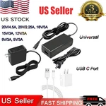 90W Universal Usb-c Type-c Ac Adapter Laptop Pd Power Wall Charger Cable Cord New. Price: $11.99.