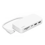 Belkin Connect Usb-c 6-IN-1 Multiport Hub With Mount White New. Price: $55.99.