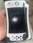 Boogie Board Jot Pocket Lcd Writing Tablet 4.5 Screen With Stylus, Magnetic Used. Price: $14.50.