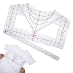 Thinp Shirt Ruler Guide For Vinyl Alignment, Measurement Tool Clear New. Price: $8.76.