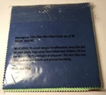 Pack 20 Micro Fiber Cleaning Cloths 5.75 Lens Glasses Screens Ultra Fine Set New. Price: $7.95.