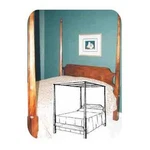 Woodcraft Project Paper Plan To Build Pencil Post Canopy Bed New. Price: $14.00.