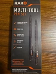 Multi-tool 2PC Set Led Light, Touchscreen Stylus, Ruler, Bottle Opener New. Price: $19.95.