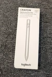 Logitech 914-000070 Crayon Digital Pencil For Ipads W/usb-c, Silver Used, L2. Price: $29.99.