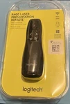 Logitech R400 Wireless Presenter Clicker With Red Laser Pointer New. Price: $11.99.