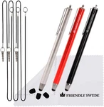 The Friendly Swede Stylus Pen For 3.94 X 7.87 0.39 Inches, Red/black/silver New. Price: $15.99.