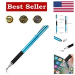 Mixoo 2-IN-1 High Precision Stylus (disc & Fiber Tips Pc, Blue New. Price: $21.20.