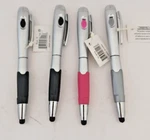 (4) 3-IN-1 Touch Screen Stylus Pen + Led Light For Ipad, Iphone, Smartphone Etc New. Price: $9.90.