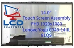 Lenovo Yoga C940-14IIL 81Q9 14" Fhd 60HZ Touch Digitizer Laptop Lcd Screen New. Price: $109.24.