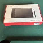 Ugee M708 Graphics Drawing Tablet, 10X6 - Black Hot Keys 8192 Levels Open. Price: $18.99.