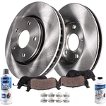 6PC Front Brake Rotors + Ceramic Pads For 2013 2015-2017 Honda Accord Hr-v New. Price: $129.95.