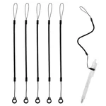 5PCS Elastic Lanyard Tether, Silicone Pen Leash Retractable Phone... New. Price: $14.44.
