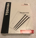 Toshiba Stylus For E300, 400, 700, 800 Series 3-PACK (PA3182U-1ETC) (pp) *new*. Price: $34.99.