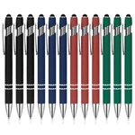 Pablue Ballpoint Pens With Stylus Tip, Soft Touch Click MULTICOLOR1 New. Price: $11.75.