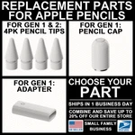 Replacement Tip/cap/charging Adapter For Apple Pencil 1ST/2ND Gen 1/2 Nib New. Price: $5.99.
