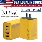 120W 4-PORT Usb Fast Wall Charger Block For Cell Phone Ipad Lot New. Price: $346.85.