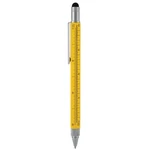 Xtreme 6-IN-1 Stylus: Touchscreen Stylus, 4" Ruler, Level, Ballpoint Yellow New. Price: $19.99.