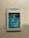 Heyday Wallet Pocket Fits Most Smartphones Cool Blue Marble New. Price: $9.99.