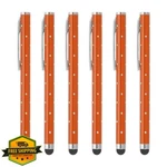 Patikil 6 Pcs Crystal Stylus Pens For Touch Screens, Orange New. Price: $20.00.