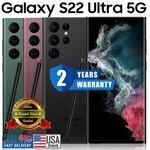 New Sealed Samsung Galaxy S22 Ultra 5G Unlocked 512GB/256G/128G Year Warranty. Price: $268.03.