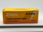 Zagg Pro Stylus 2 Replacement White- 4 Tips-new In Box. Price: $12.34.