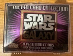 1993 Topps Star Wars Galaxy Series Set 1-140 + Empty Wrapper (A26) New. Price: $17.99.