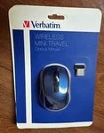 Verbatim Wireless Mini Travel Optical Mouse #97471 New. Price: $20.00.