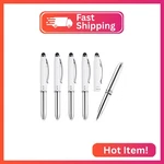 Patikil 5 Pack 3 In 1 Metal Pen, White, Touch Screen Stylus, Led Flashlight, Bla New. Price: $20.11.