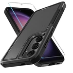 For Samsung Galaxy S25 Fe Case Shockproof Phone Cover Dual Layer +tempered Glass New. Price: $10.99.