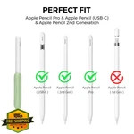 Ahastyle 3 Pack Silicone Grips For Apple Pencil Pro Usb-c New. Price: $20.00.