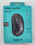 Logitech M240 Silent Bluetooth Mouse, Wireless, Compact, Smooth Tracking Nib New. Price: $10.00.