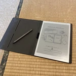 Fujitsu Quaderno A5 Digital Paper FMV-DPP04 With Stylus Pen And Case Used. Price: $212.99.