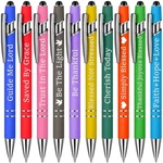 10 Pcs Ballpoint Pens Office Inspirational Quotes Snarky Screen Touch Stylus ... New. Price: $15.19.