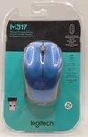 Logitech M317 Blue Wireless Usb Optical Mouse W/ Receiver New. Price: $10.95.