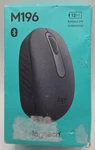 Logitech M196 Bluetooth Wireless Mouse, Compact & Portable Graphite -new. Price: $6.00.