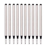 10 Pack Black, Spiral Pen Refill, Replacement Rollerball For Ma... New. Price: $39.51.