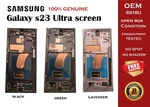 Samsung Galaxy S23 Ultra S918U Replacement 100% Genuine Screen With Frame (new). Price: $209.00.