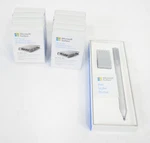 New Microsoft Surface Pen Stylet Pluma 3ZY-00010 W/ 10X RJ4-00001 Tip Kits. Price: $84.99.