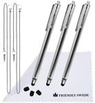 The Friendly Swede Stylus Pen For Touchscreen 10 X 20 Cm, Silver New. Price: $15.99.