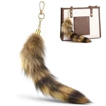 Zyghjort Raccoon Tail Keychain, Therian Standard, Light Dark Brown New. Price: $9.77.