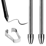 2PCS Pen Replacement For Kindle Scribe Stylus Tips Titanium M, Silver New. Price: $9.96.