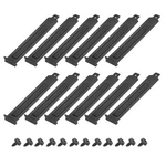 Meccanixity 12PCS Black Pci Slot Cover Dust Filter, Blanking Plate New. Price: $12.71.