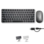Macally Apple Wireless Keyboard And Mouse For - Dual Mode (bluetooth + Wi... New. Price: $75.13.