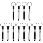 Mikikit Stylus Pen With Keyring, 12 10X0.9X0.9CMX3PCS, Black SILVERX3PCS New. Price: $29.92.